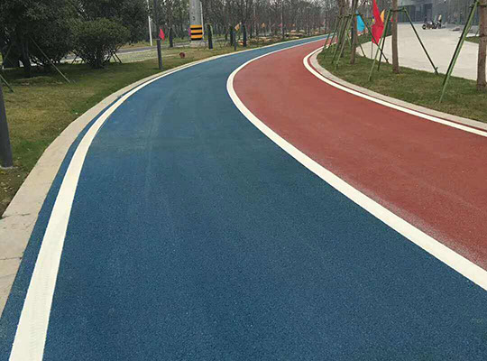 彩色瀝青路面