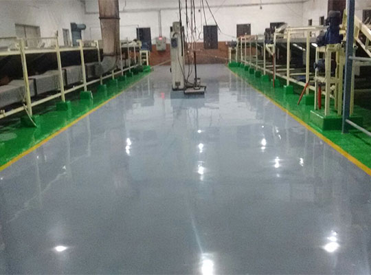 環(huán)氧樹(shù)脂地坪施工常見(jiàn)問(wèn)題分析及解決措施